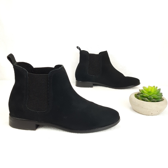 TOMS ELLA SUEDE ANKLE BOOTS - Picture 5 of 16